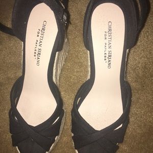 Christian Siriano wedge heels